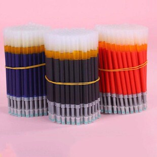 Press Gel Blue set Black 0.5mm Retractable Refills 50Pcs Pen
