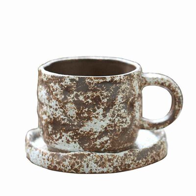 Vintage coffee cup and plate set 复古咖啡杯杯碟套装