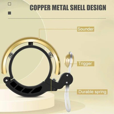 Bicycle Bell Personality Vintage Crisp And Loud Folding Bicy