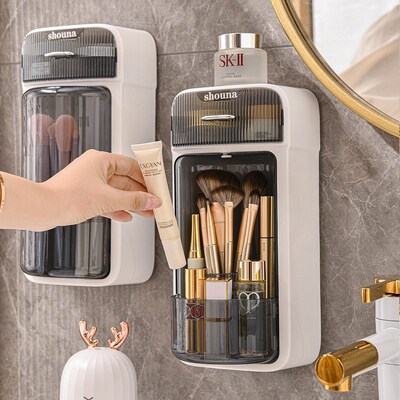 Rotating makeup brush organizer dresser organizer 收纳盒