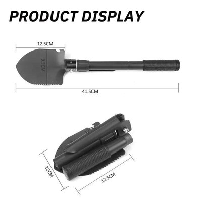 Foldable Portable Truck Mounted Engineer Shovel Camping Tent