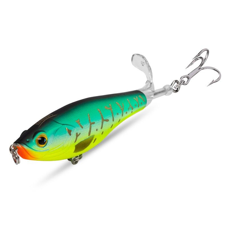 国王路亚水面拖拉机醉旋浮水铅笔螺旋桨翘嘴鲈鱼水面系噪音路亚饵,户外/登山/野营/旅行用品,路亚饵,淘宝优惠券,粉丝福利购,淘宝优惠卷