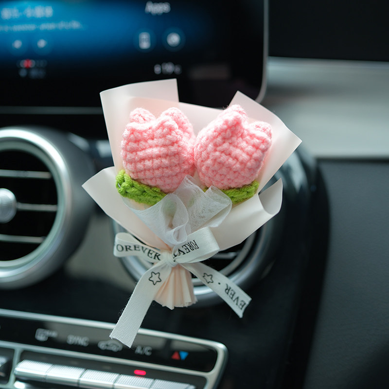 diy手工编织玫瑰向日葵花束材料包车载香薰汽车内出风口装饰礼物,汽车用品/电子/清洗/改装,汽车香水香薰,淘宝优惠券,粉丝福利购,淘宝优惠卷