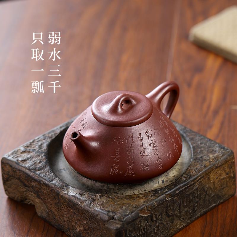 御壶茗香宜兴名家紫砂壶纯全手工中式茶壶底槽清钱塘春行单壶家用
