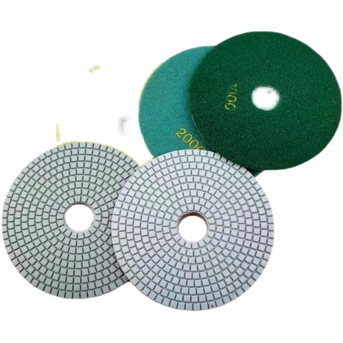 水磨片石材抛光片大理石软磨水抛片瓷砖翻新片石材磨片150mm