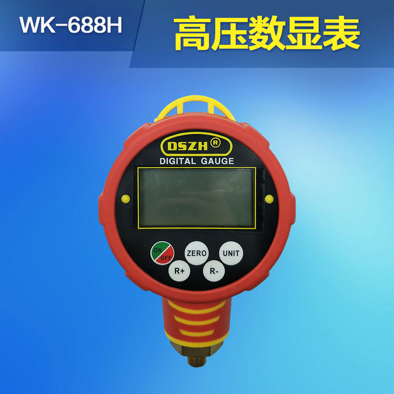 大圣双表阀 防震制冷剂压力表冷媒加氟双表加液表1.5米管配转接头