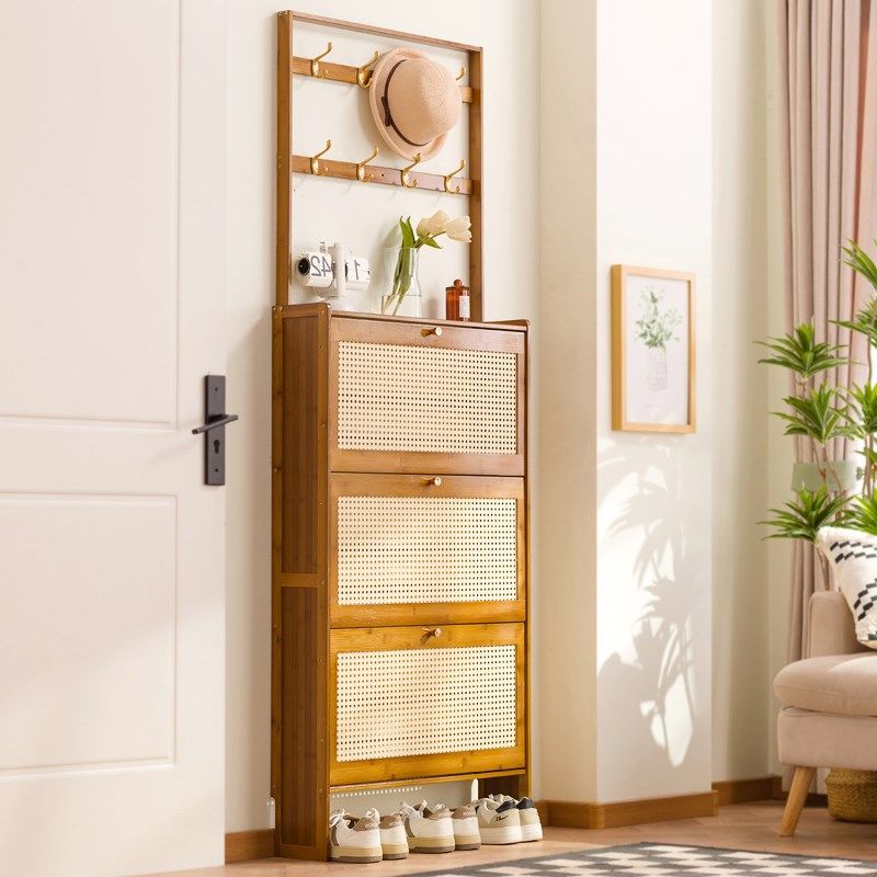 超薄鞋柜家用门口翻斗鞋架子大容量入户门玄关省空间收纳神器简易,住宅家具,鞋架,淘宝优惠券,粉丝福利购,淘宝优惠卷