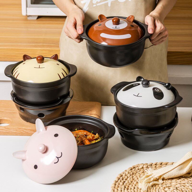 固体酒精炉子酒精炉小火锅陶瓷家用锅具单人一人一个砂锅迷你宿舍