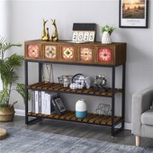 新中式 饰玄关柜 实木玄关台条案轻奢禅意靠墙端景玄关桌条几供桌装