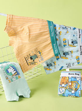 2/4PCS/LOT Children Boys Cotton Underwear Bacteriostatic Chi