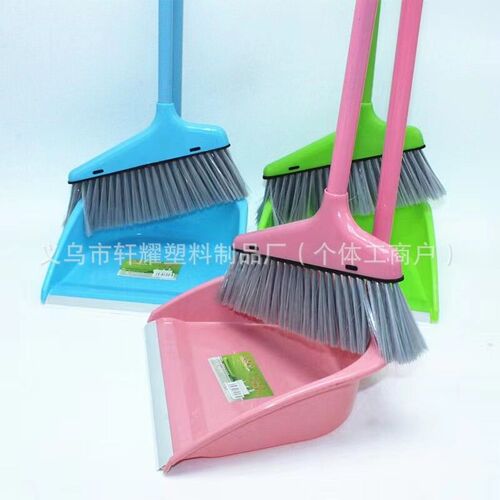 Soft-bristled broom set  broom with dense bristles