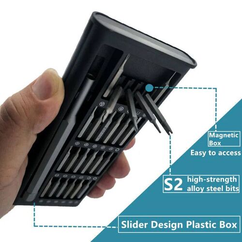 25 in 1 Precision Screwdriver Set Phillips Torx Magnetic Scr