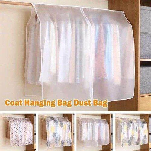 Transparent Large Clothes Dust Cover Dress Coat Waterproof
