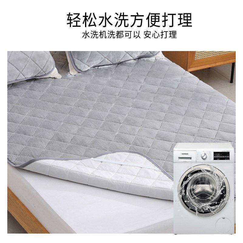 小乙造物吸湿发热床垫褥珊瑚绒软床褥子 铺底不易静电薄床垫被,床上用品,床垫/床褥/床护垫/榻榻米床垫,淘宝优惠券,粉丝福利购,淘宝优惠卷