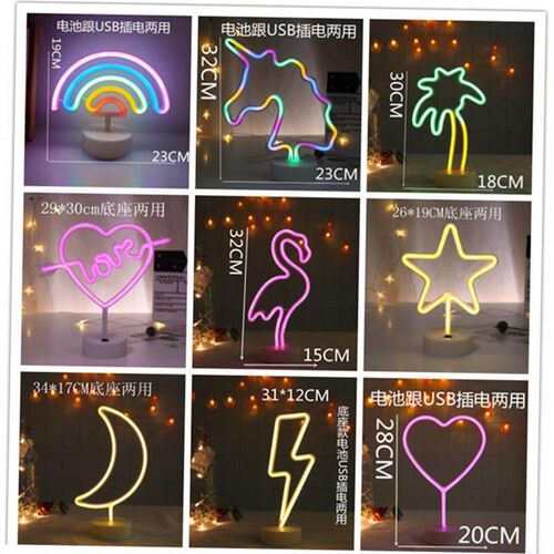 LED Neon Light Wall Art Sign Night Lamp bar Party Neon Lamp