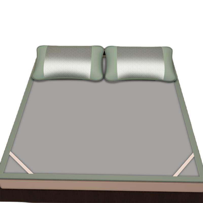 艾草凉席夏天藤竹席草席床垫可折叠夏季冰丝老式席子两用202新款,床上用品,冰丝席,淘宝优惠券,粉丝福利购,淘宝优惠卷