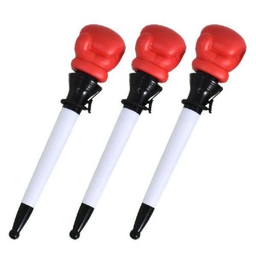 3 Pcs Boxing Pen Pens Ballpoint Funny Modeling Adorable Ink