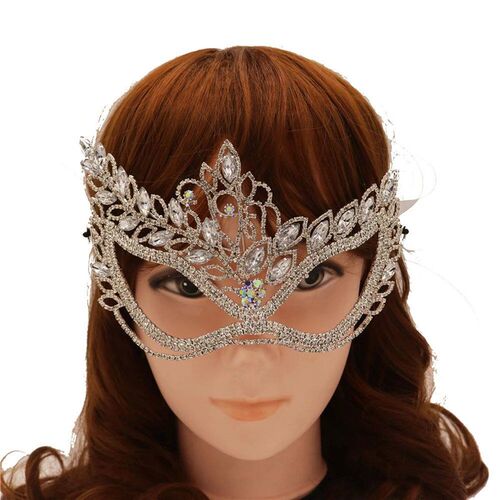 New Bridal Masuqerade Masque Rhinestone Eye Mask Masque