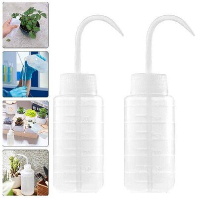 2Pcs Shampoo Bottles Plastic Empty Hairdressing Refillable