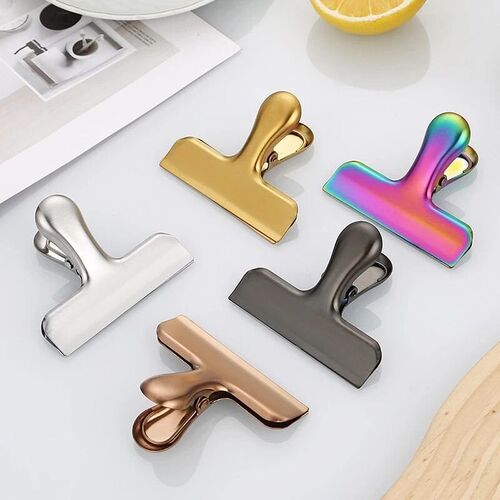 Stainless Steel Sealing Clip Food Snack Sealing Pocket Clip