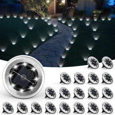Outdoor Solar urtyard Stainless Steel Underground Light urty