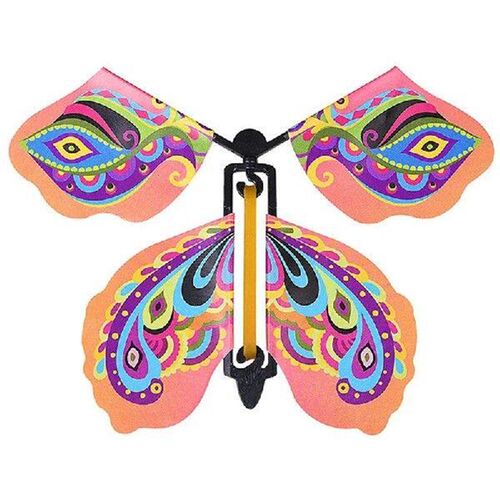 10 PCS Magic Wind Up Flying Butterfly Surprise Box in The