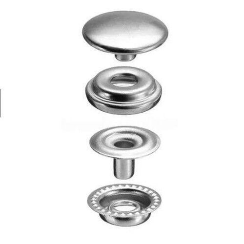 100pcs 15mm Snap Kit - 25 Sets Marine Grade Snap Fastener