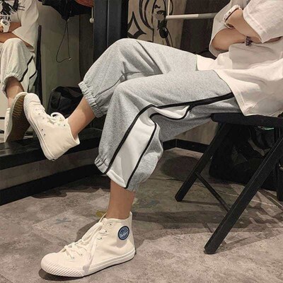 Casual Shorts Mens Summer Thin Seven-point Pants Straight-l