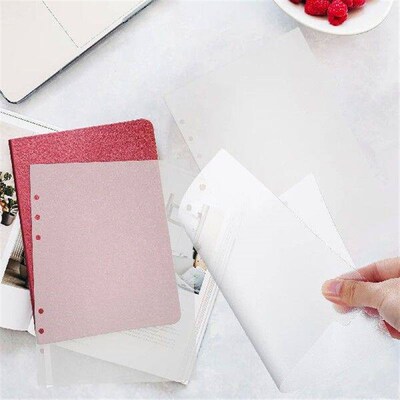 11 Pcs Transparent Separator Page Binder Divider Dividers