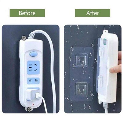 Home Wall Hanging Hook Transparent Hook Suction Cup Home