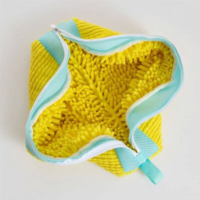 NEW 1/2PCS Dumpling Washing Shoes Bag Cotton Laundry Fluffy