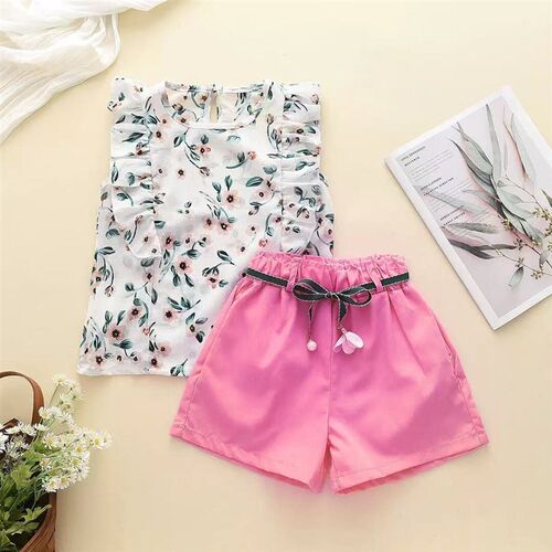 Direct Batch Of Female Baby Floral Korean Version Of Suit Do
