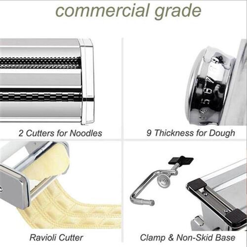 Noodle Pasta Maker Stainless Steel Nudeln Machine Lasagne Sp