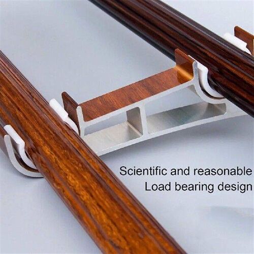 Duty Support Home Decor Metal Double Rod Bracket Double