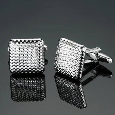 High quality brass material silvery laser pattern building b