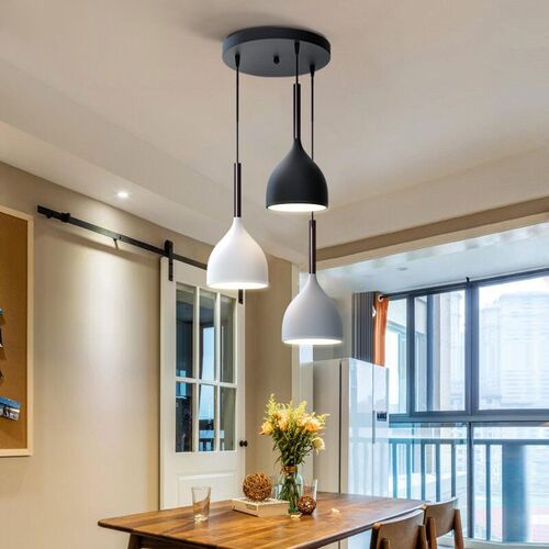 Nordic Restaurant Chandeliers Three Heads Modern, Simple, At