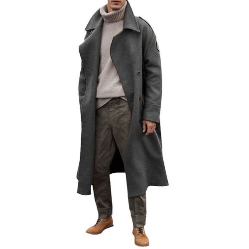 2025 Mens Lengthen Windbreaker Mens at Over-the-knee Windb