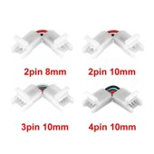 Sol Shape LED Packs Strip Pin Connectors 10mm