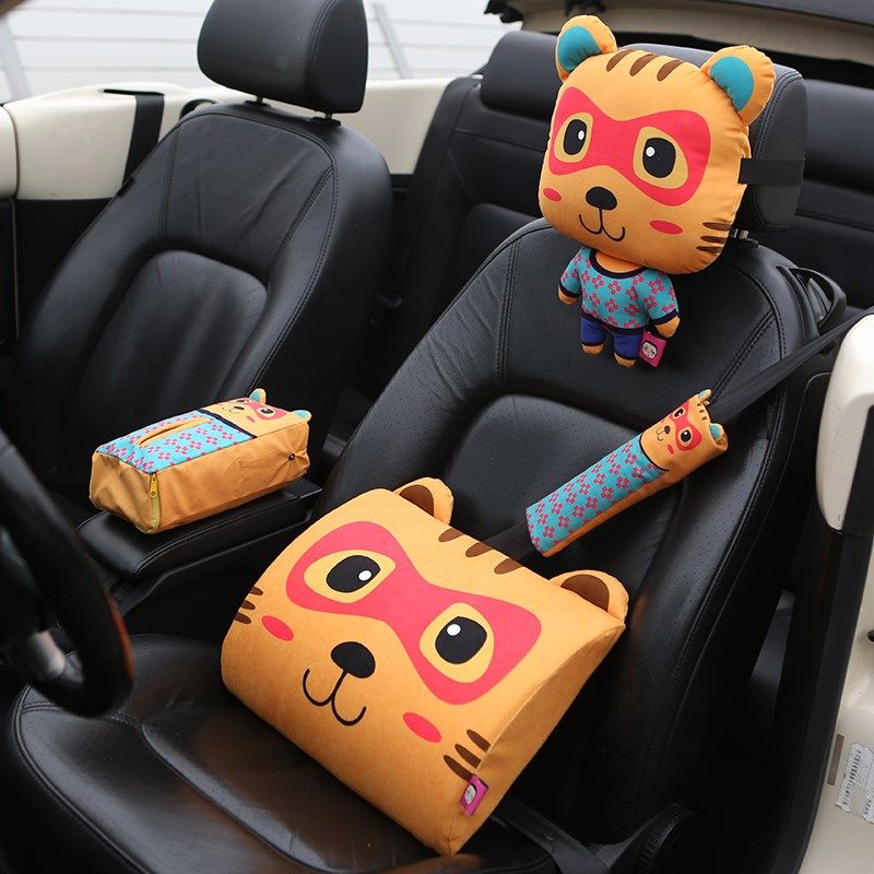 卡里努努可爱卡通猫咪汽车腰靠记忆棉护腰车载靠垫办公室腰靠通用,汽车用品/电子/清洗/改装,腰靠,淘宝优惠券,粉丝福利购,淘宝优惠卷