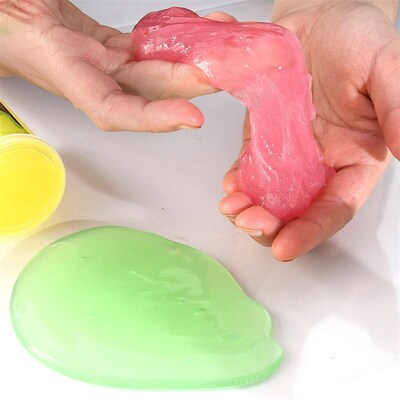 glow in the dark slime Assorted Neon noise putty夜光史莱姆