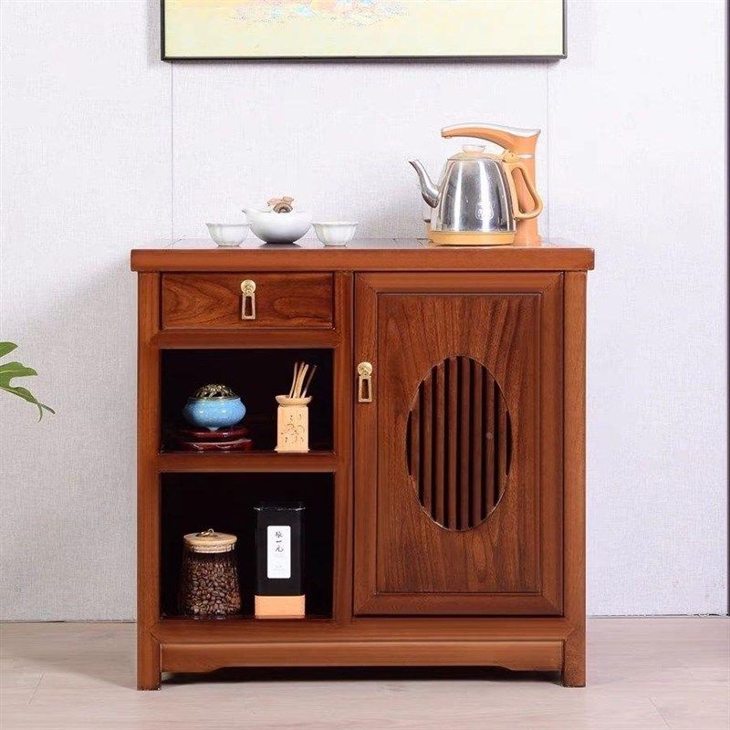 茶吧机一体柜中式老榆木自动上水多功能可移动餐边柜旁柜茶水柜实,商业/办公家具,办公茶水柜,淘宝优惠券,粉丝福利购,淘宝优惠卷