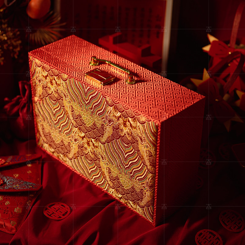 定亲结婚订婚礼金箱彩礼箱子高端装三金聘礼礼金盒用品大全2030万,节庆用品/礼品,礼金箱,淘宝优惠券,粉丝福利购,淘宝优惠卷