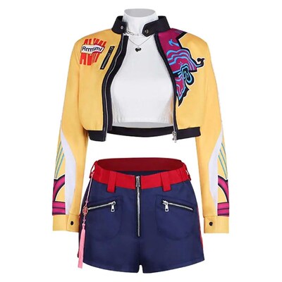 Kids Girls Rumi Zoey Mira Cosplay Costume Outfits Cartoon De