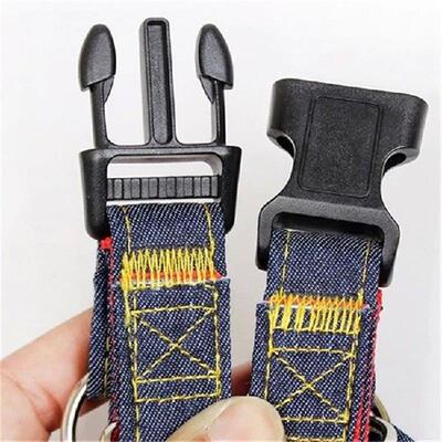 Hot Sell  Durable Adjustable Nylon Cat Collars Pet Denim