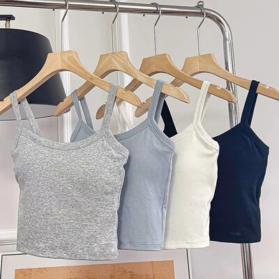 Crop Top Women Sexy Sleeveless Tops Fashion Female Underwear