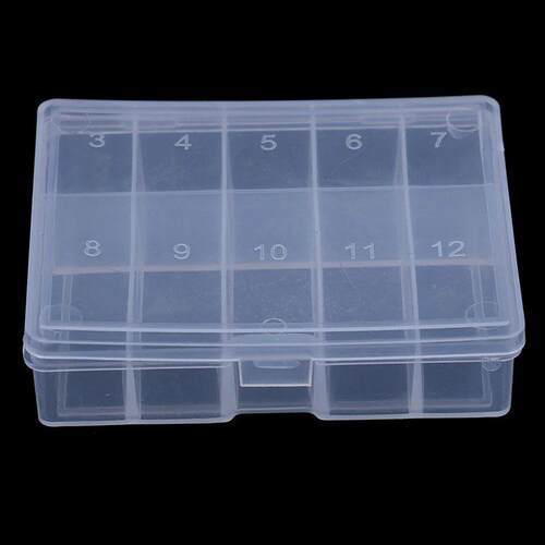 10 Compartments Fishing Lure Compartments Storage Case Box P