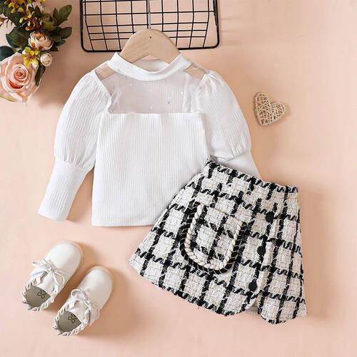 Girls 2024 Autumn Clothing Sets Children Suit Baby Casual Me