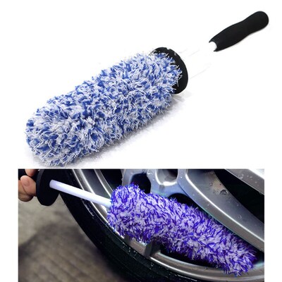 2022 New Wheel Tire Brush Car Detailing kit Rim Detailing Br