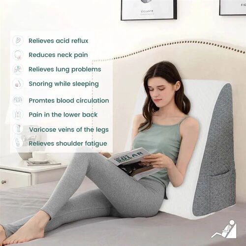 Wedge Pillow for Sleeping Acid Reflux After Surgery Triangle