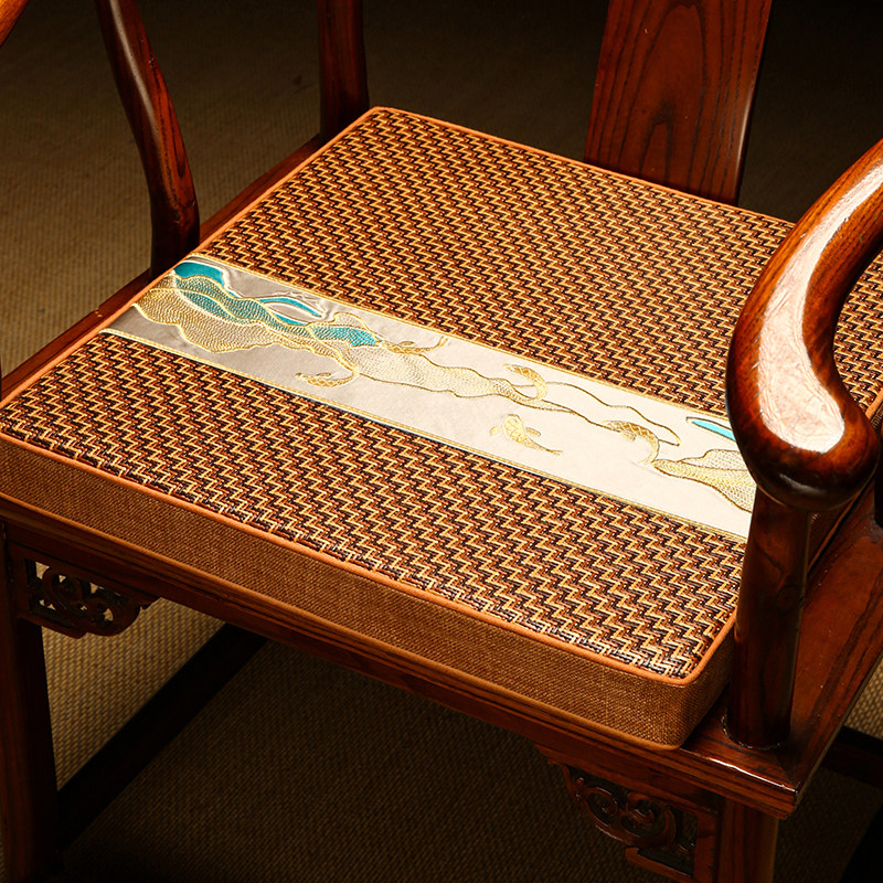 夏季冰藤坐垫中式红木沙发垫定制藤席垫子圈椅太师椅茶椅座垫椅垫,居家布艺,椅垫,淘宝优惠券,粉丝福利购,淘宝优惠卷
